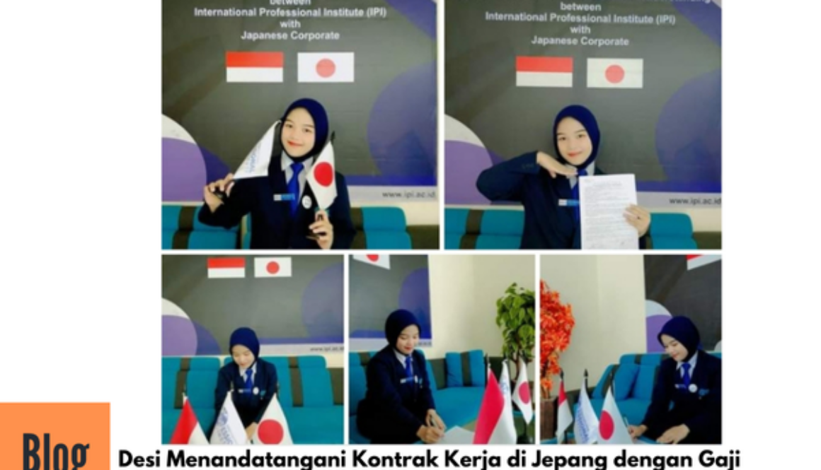 Penandatanganan Kontrak Kerja ke Jepang Sektor Kaigo
