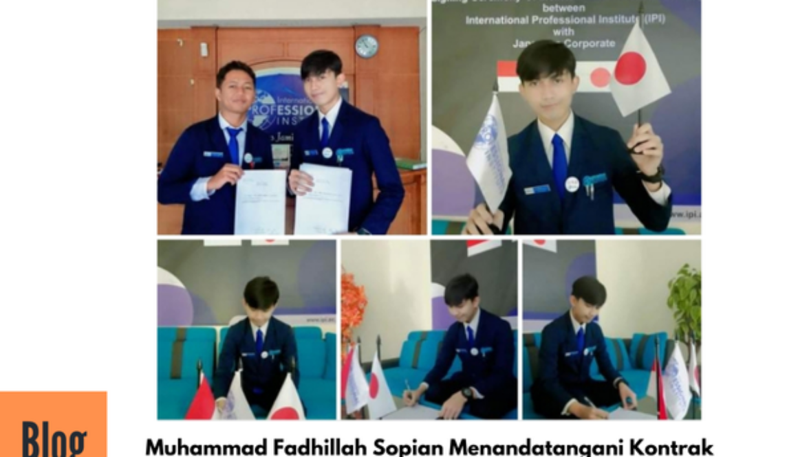 Penandatanganan Kontrak Kerjra Jepang
