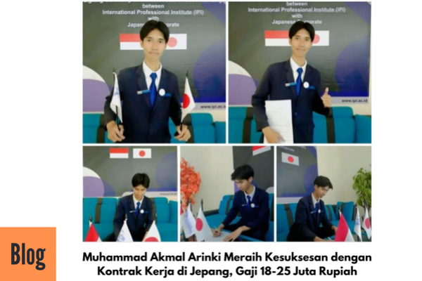 Penandatanganan Kontrak Kerjra Jepang