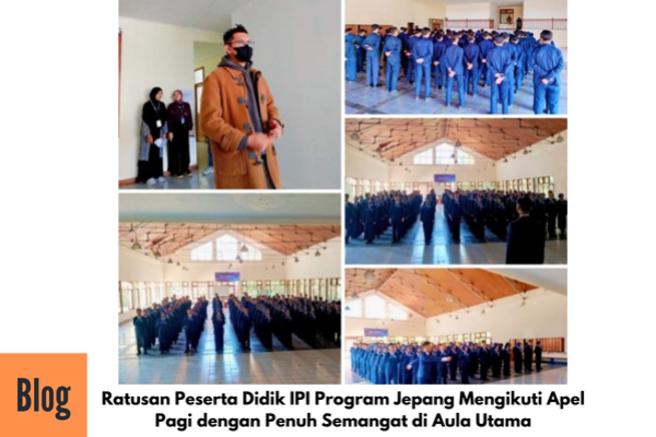 Kegiatan Apel Pagi (Chorei) di Aula Utama  Kampus IPI Center
