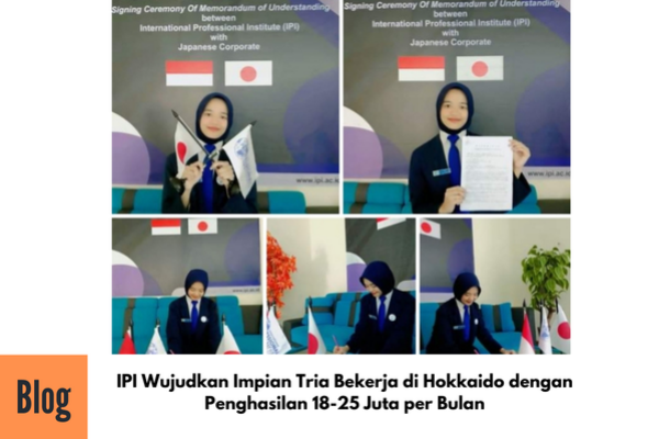 Penandatanganan Kontrak Kerjra Jepang