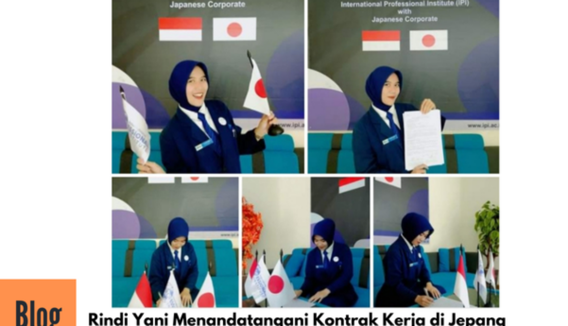 Penandatanganan Kontrak Kerjra Jepang