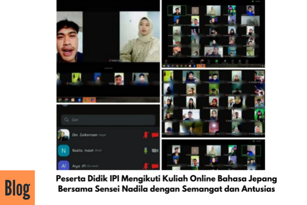 Kelas Kulia Online Via Zoom Meeting Program Jepang