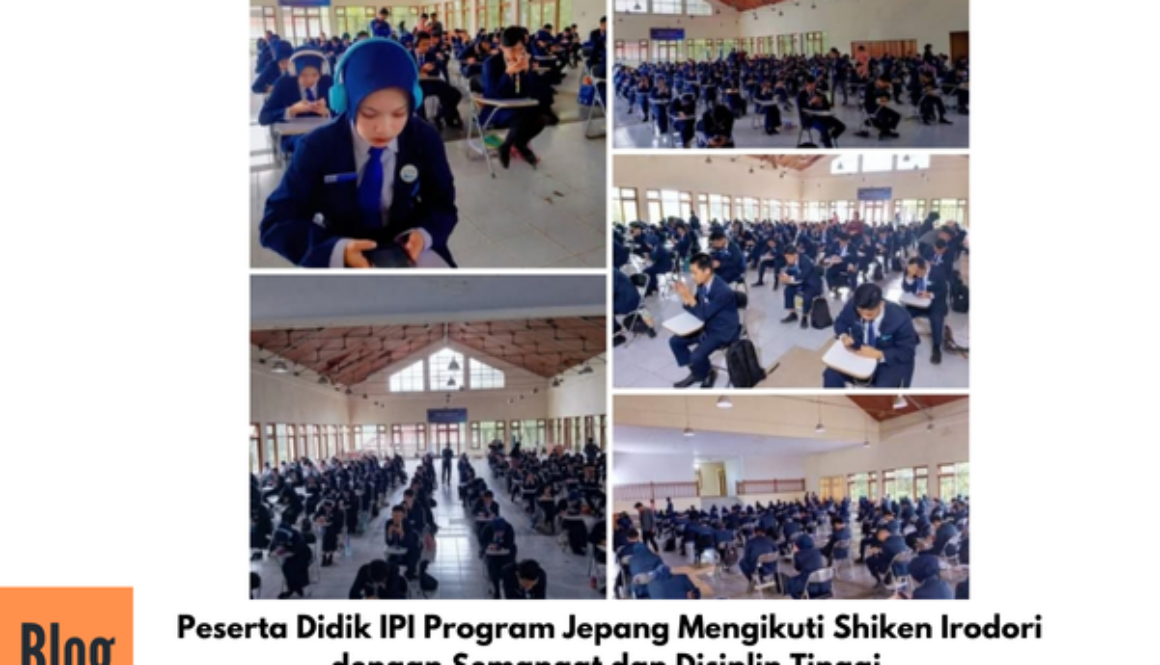 Kegiatan Shiken Irodori di Aula Utama IPI