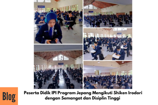 Kegiatan Shiken Irodori di Aula Utama IPI