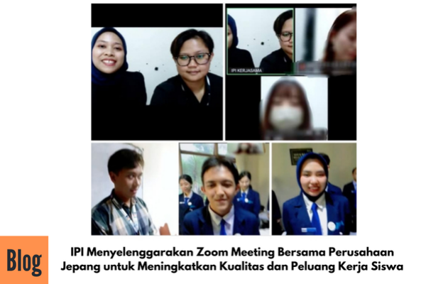 Kegiatan Zoom Meeting IPI dengan Perusahaan Jepang