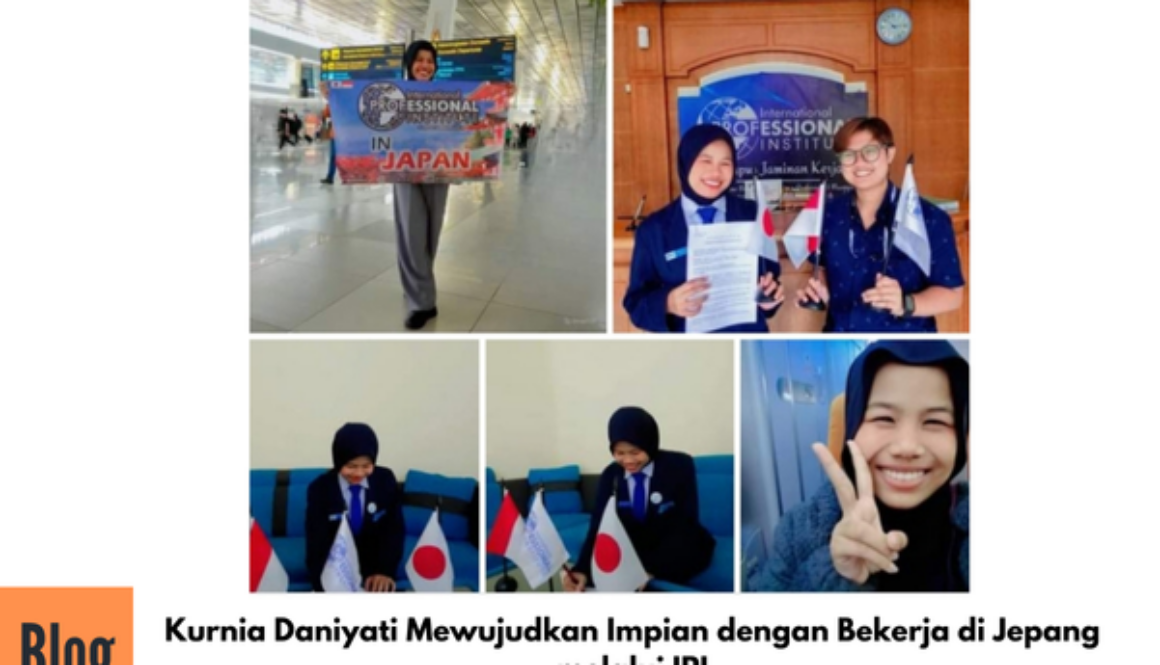 Keberangkatan Kerja ke Jepang Sektor Kaigo Kurnia Daniyati
