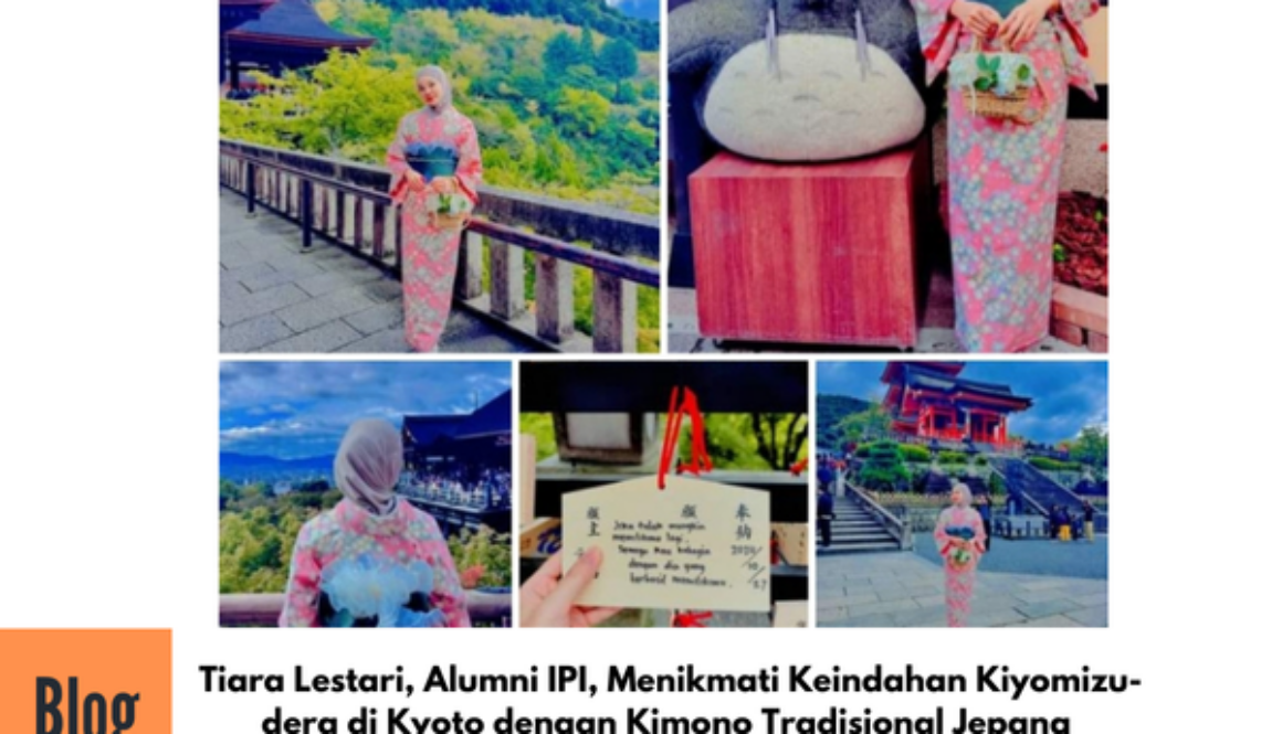 Tiara Lestari Jalan-jalan Sambil Berphoses Menikmati Keindahan Budaya di Kyoto Jepang