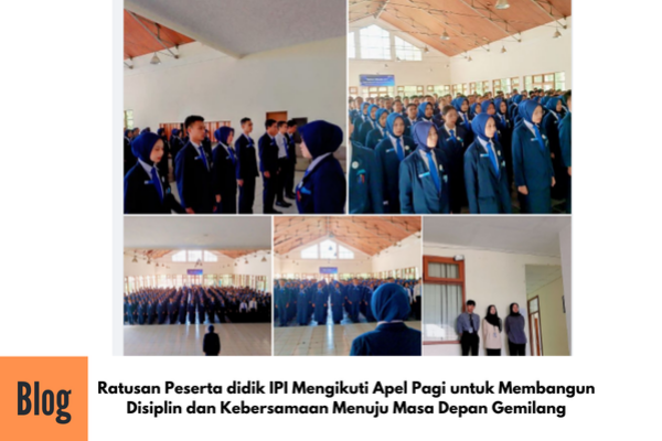 Kegiatan Apel Pagi (Chorei) di Aula Utama Kampus IPI Center