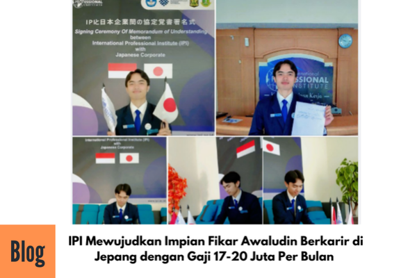 Penandatanganan Kontrak Kerja ke Jepang Sektor Shokuhin