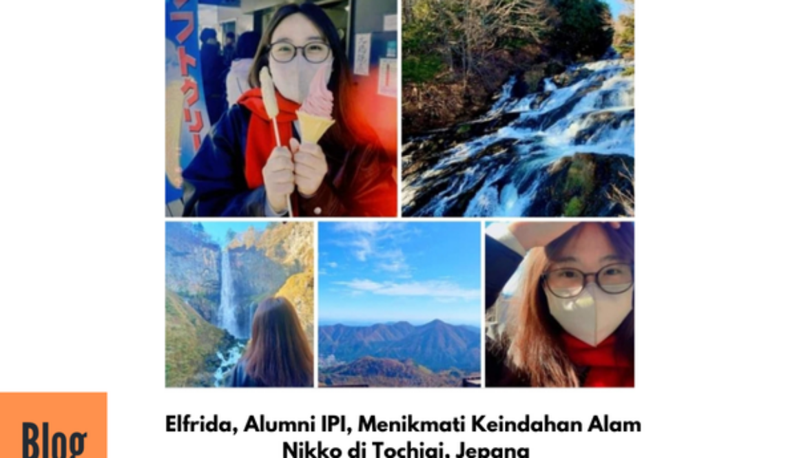 Elfrida Menikmati Keindahan alam di Nikko, Tochigi Jepang