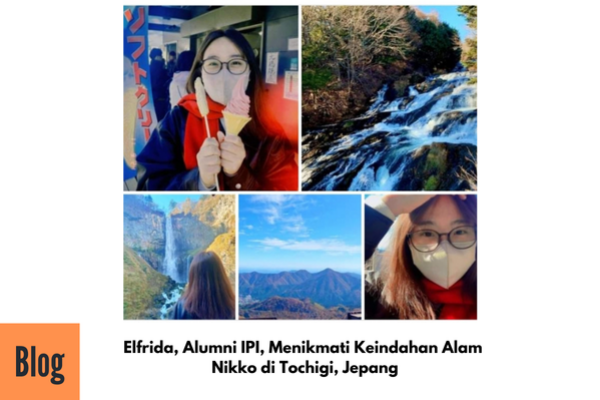 Elfrida Menikmati Keindahan alam di Nikko, Tochigi Jepang