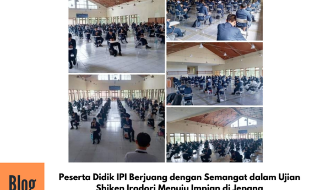 Kegiatan Shiken Irodori di Aula Utama IPI