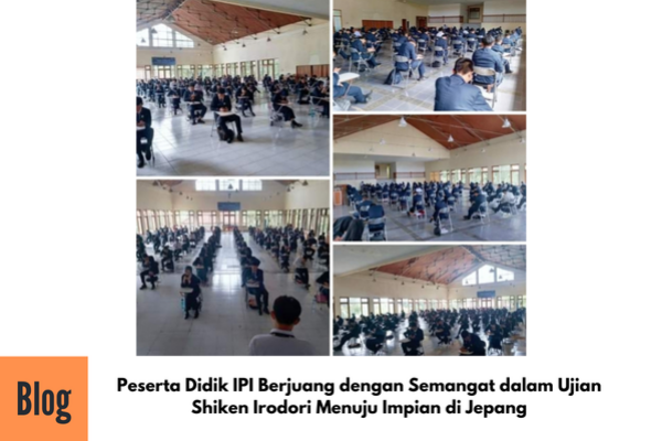 Kegiatan Shiken Irodori di Aula Utama IPI