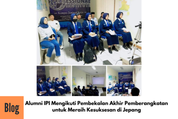 Kegiatan PAP Persiapan Berangkatan Kerja ke Jepang Sektor Pengolahan Makanan