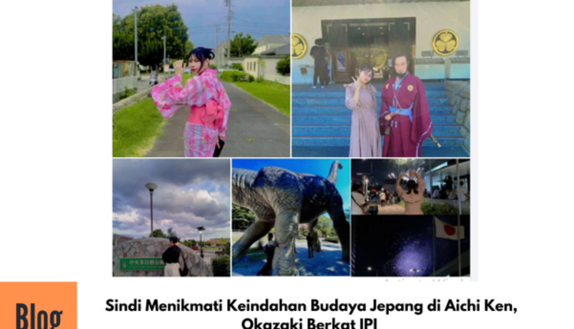 Cindi (Alumni IPI) Menikmati Keindahan Budaya Jepang