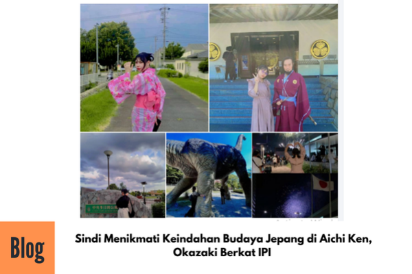 Cindi (Alumni IPI) Menikmati Keindahan Budaya Jepang