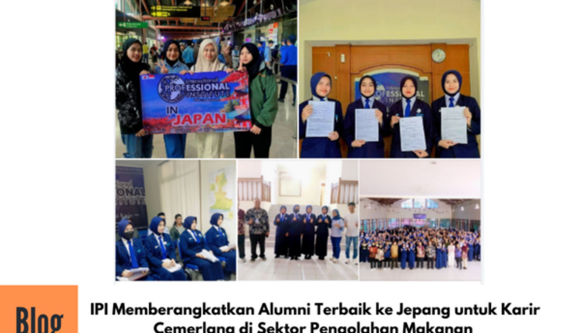Keberangkatan Alumni IPI Ke Jepang Sektor Pengolahan Makanan