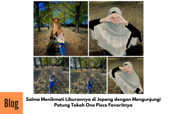Keseruan Salma, Ketika Jalan-jalan di Jepang