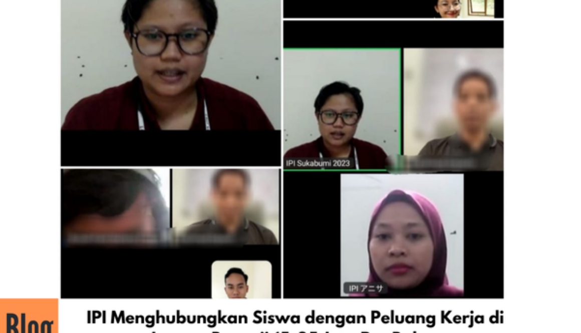 Zoom Meeting Kerjasama IPI dengan Perusahan Jepang