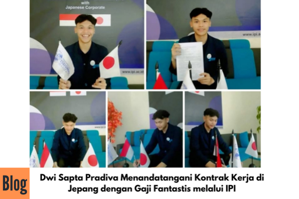 Penandatanganan Kontrak Kerjra Jepang
