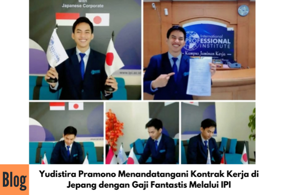 Penandatanganan Kontrak Kerja ke Jepang Sektor Kaigo