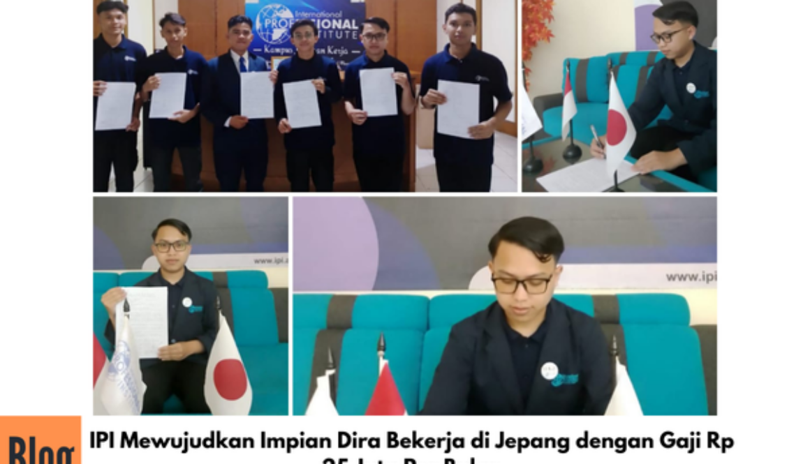 Penandatanganan Kontrak Kerja ke Jepang Sektor Pengolahan Makanan, Dira