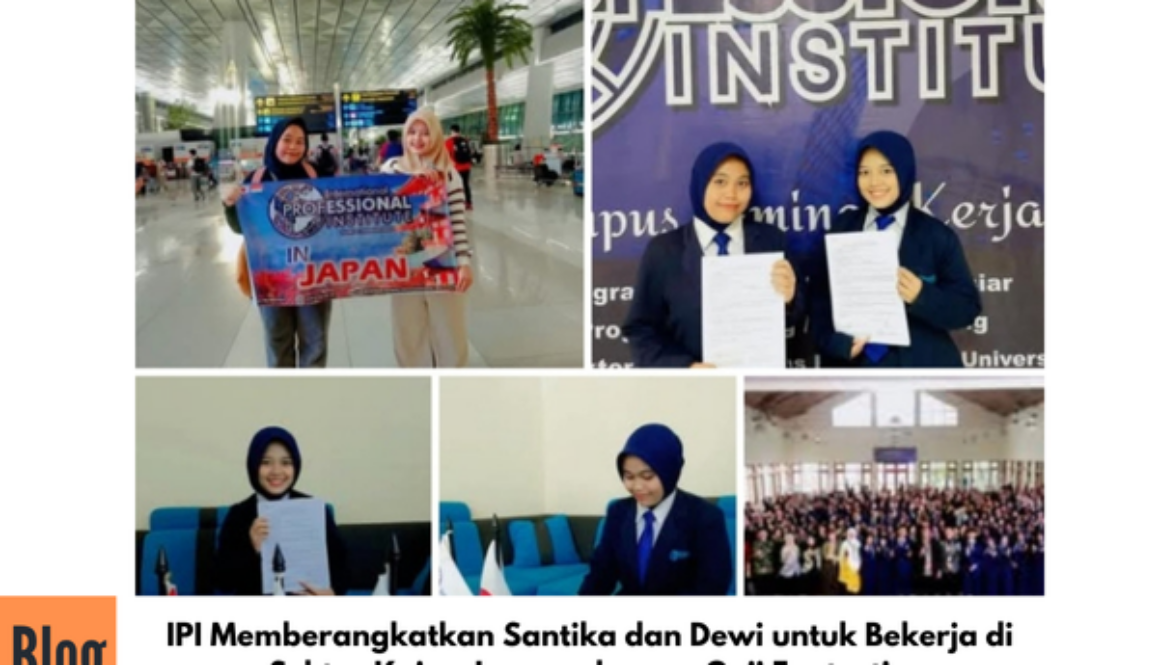 Keberangkatan Kerja ke Jepang Sektor Kaigo Santika & Dewi