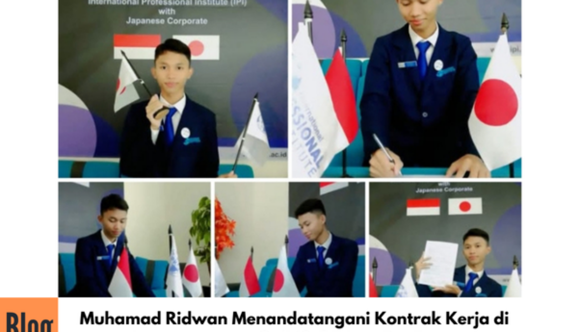 Penandatanganan Kontrak Kerja ke Jepang Sektor Pengolahan Makanan