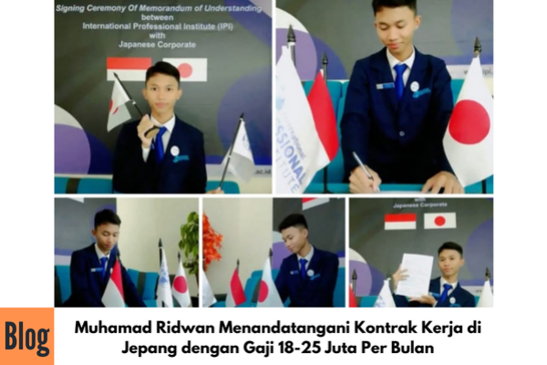 Penandatanganan Kontrak Kerja ke Jepang Sektor Pengolahan Makanan