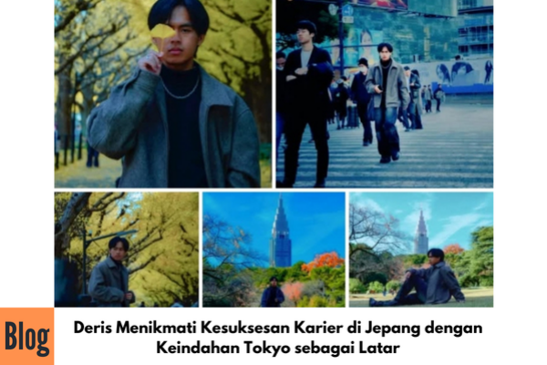 Deris Alumni IPI Jalan-jalan Berpose di Jepang