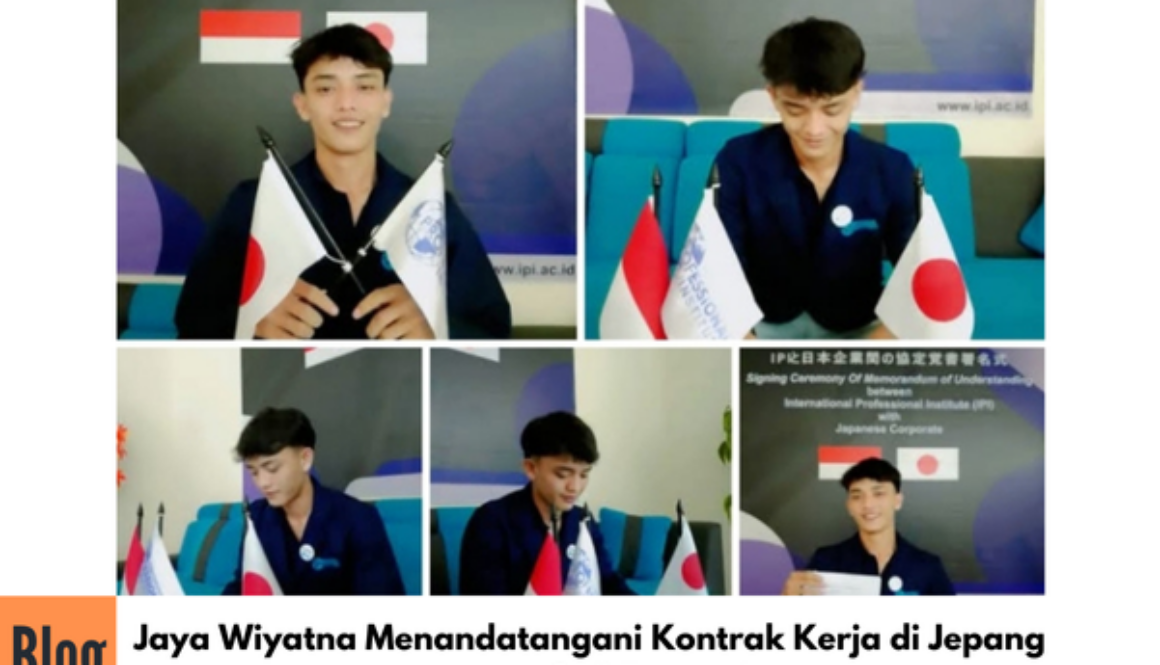 Penandatanganan Kontrak Kerja ke Jepang Sektor Pengolahan Makanan