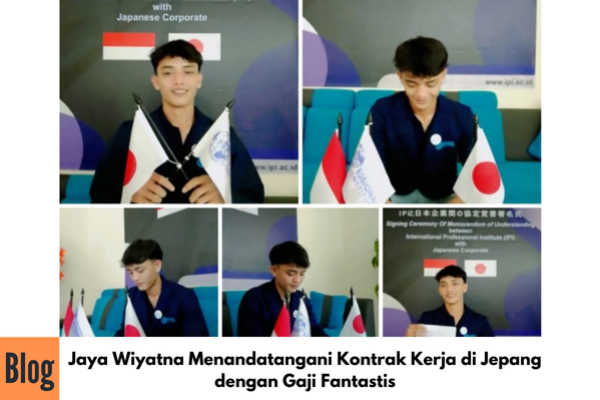 Penandatanganan Kontrak Kerja ke Jepang Sektor Pengolahan Makanan