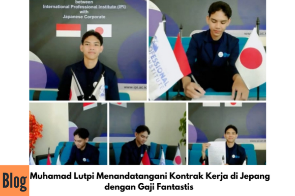 Penandatanganan Kontrak Kerja ke Jepang Sektor Pengolahan Makanan