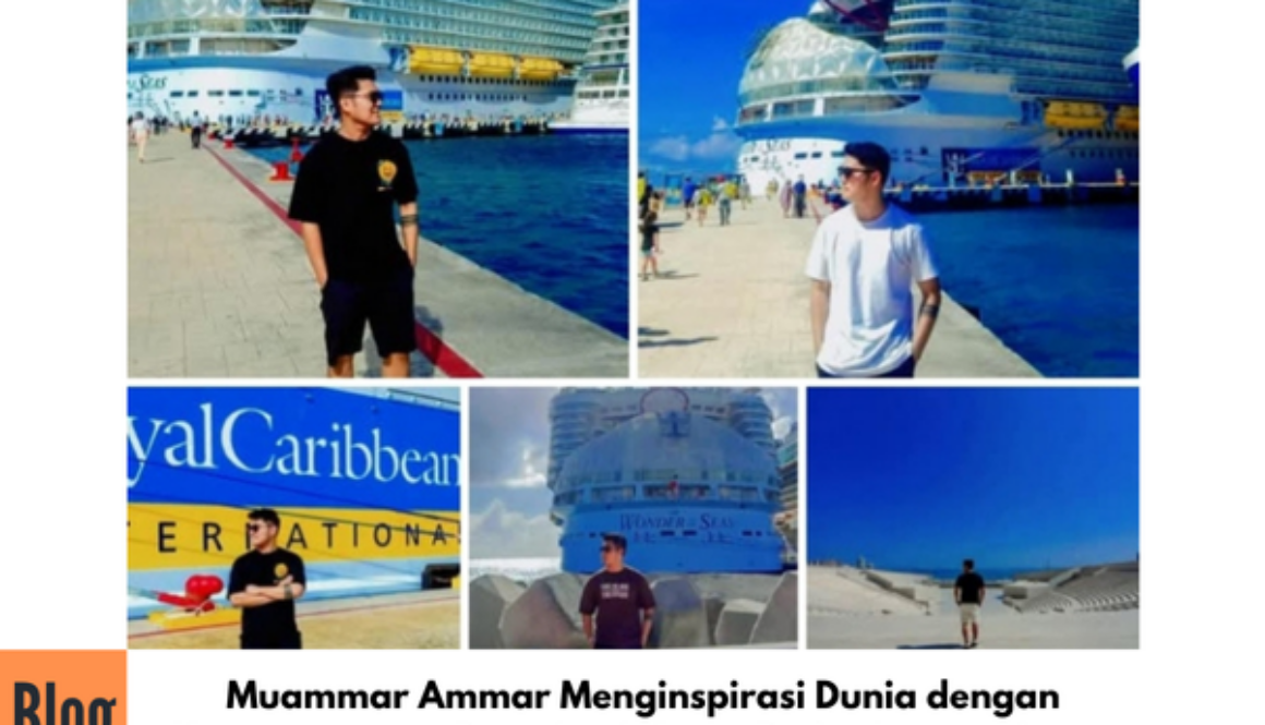 Ammar, Alumni IPI Keliling Dunia sambil Bekerja di Kapal Pesiar Internasional