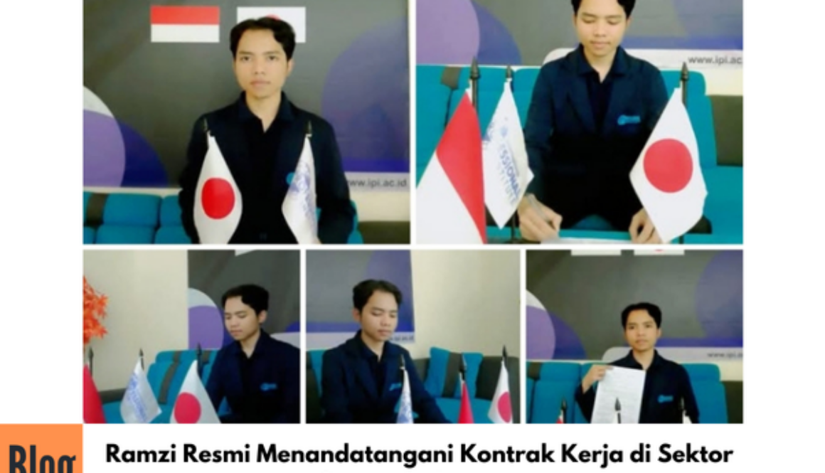 Penandatanganan Kontrak Kerja ke Jepang Sektor Pengolahan Makanan