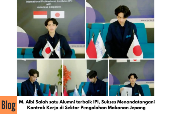 Penandatanganan Kontrak Kerja ke Jepang Sektor Pengolahan Makanan