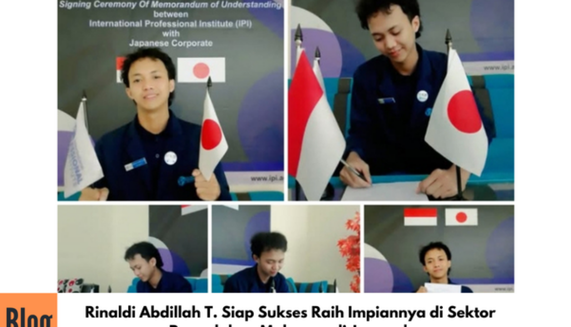 Penandatanganan Kontrak Kerja ke Jepang Sektor Shokuhin