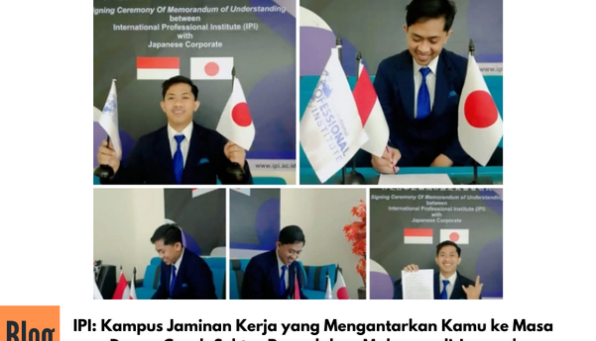 Penandatanganan Kontrak Kerja ke Jepang