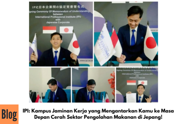 Penandatanganan Kontrak Kerja ke Jepang