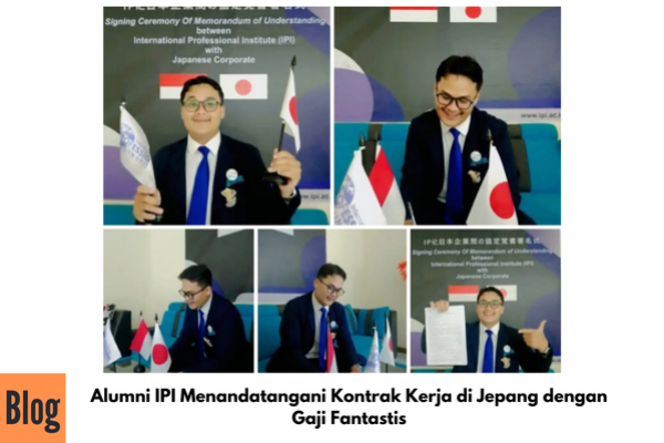 Penandatanganan Kontrak Kerja ke Jepang Sektor Shokuhin