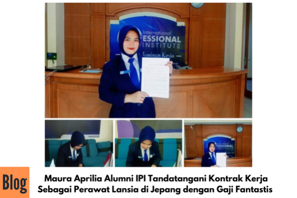 Penandatanganan Kontrak Kerja ke Jepang Sektor Kaigo, Maura