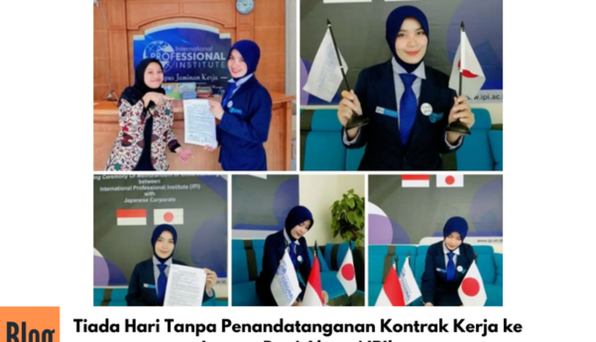 Penandatanganan Kontrak Kerjra Jepang