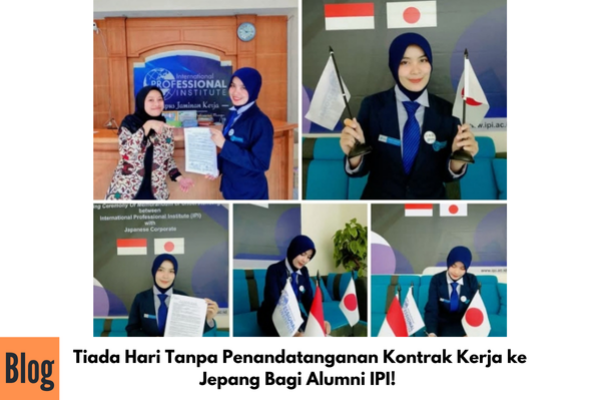 Penandatanganan Kontrak Kerjra Jepang