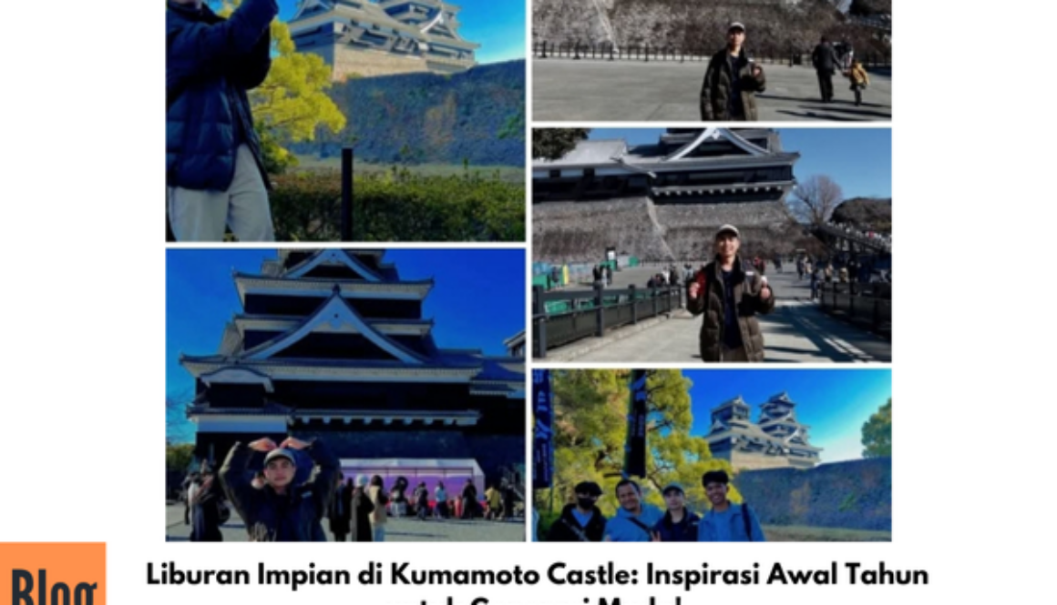 Keseruan Alumni IPI Jalan-jalan di Kumamoto Castle Jepang