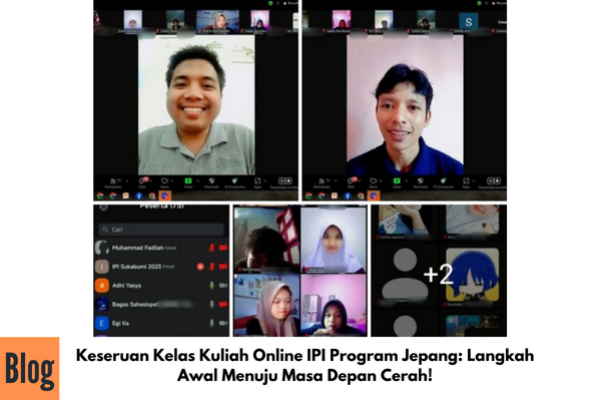 Kegiatan Kelas Kuliah Online Weekend Siswa Program Jepang