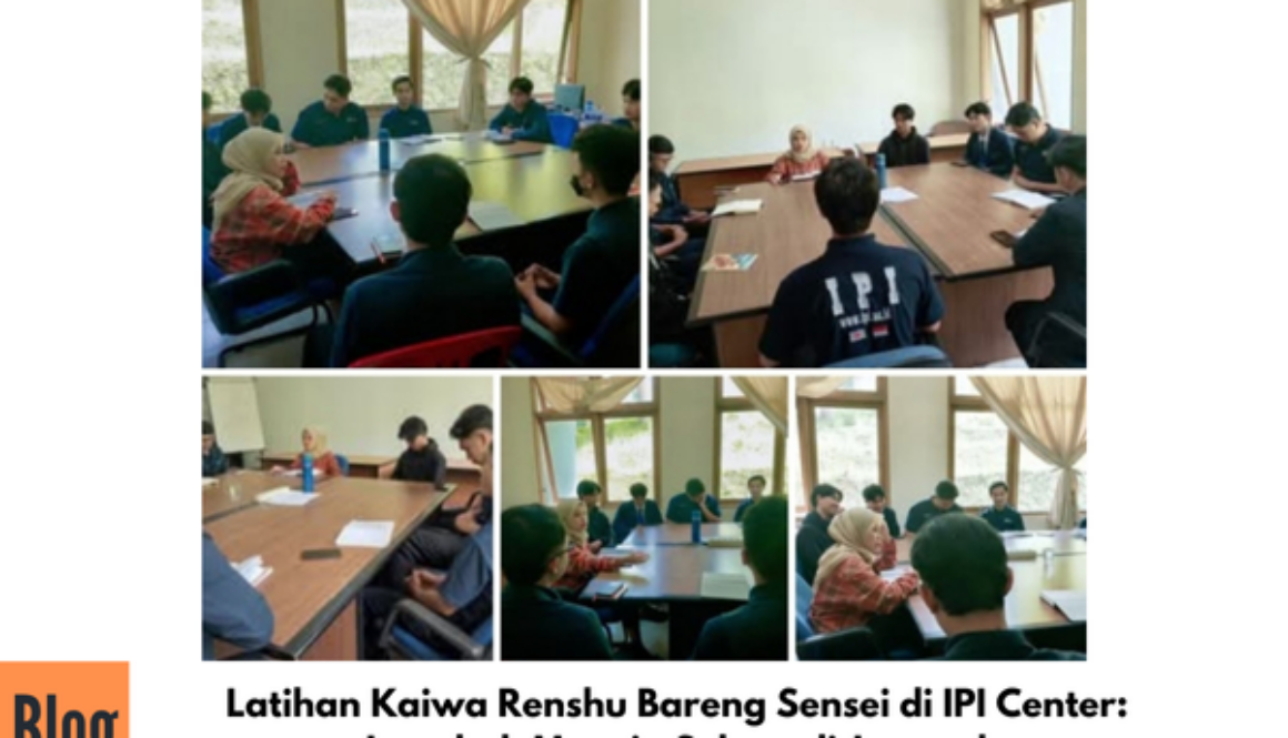 Keseruan Kelas Kaiwa Renshu Bersama Sensei di Kampus IPI Center