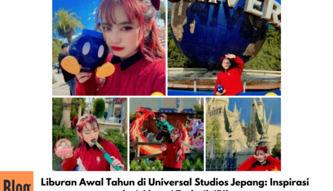 Keseruan Isma Jalan-jalan di Universal Studio Jepang