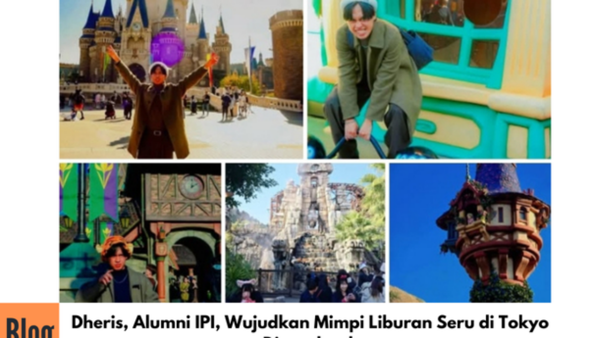 Keseruan Dheris Alumni IPI Jalan-jalan di Jepang