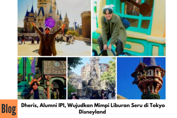 Keseruan Dheris Alumni IPI Jalan-jalan di Jepang
